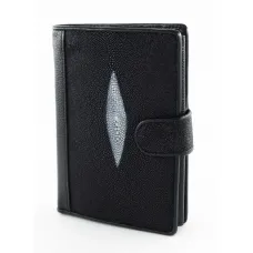 Чоловічий шкіряний гаманець зі шкіри ската
