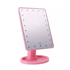 Дзеркало для макіяжу з LED підсвічуванням прямокутне (22 LED) (USB) (MA202304-77) LY-1