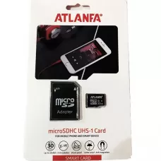 Карта пам'яті 32Gb class 10 (adapter SD) ATLANFA