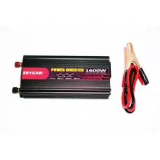 Перетворювач напруги з 12V на 220V 1600W LCD