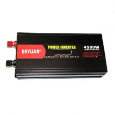 Перетворювач напруги з 12V на 220V 4500W чистий синус LCD