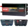 Перетворювач напруги з 12V на 220V 5000W чистий синус LCD