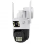 Камера відеоспостереження PTZ вулична Wifi A23 (3mp+3mp) (ICSEE)