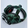 Навушники накладні провідні BK-43 Темно-зелені (GS4) з мікрофоном