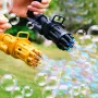 Дитячий автоматичний пістолет для бульбашок Bubble Gun Blaster