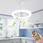 Лампа-вентилятор в патрон + пульт LED Multi-Function Fan Light CHP-006 2835