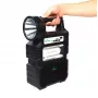 Ліхтар CL-810 Power Bank-Блютуз-Радіо з сонячною панеллю + лампочки 3шт