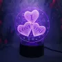 3D світильник-нічник I Love You 