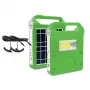 Ліхтар EP-038A Power Bank із сонячною панеллю+лампочки 2шт