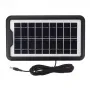 Ліхтар EP-395 Power Bank-радіо-блютуз із сонячною панеллю + 3 лампочки