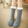 Плюшеві шкарпетки-тапочки з підошвою Huggle Slipper Socks