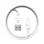 Кабель USB-Lightning(Apple) KAKU KSC-060 Kakusiga Speed Series LED 1m 2.4A