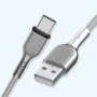 Кабель USB-Type-C KAKU KSC-128 Kakusiga Abspicious Line Series 1.2M, 3.2A