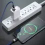 Кабель USB-Lightning(Apple) KAKU KSC-696 Singhui Series (алюміній плетений) 1.2m 2.4A