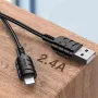 Кабель USB-Lightning(Apple) KAKU KSC-710 Kakusiga Kuge Series LED 1m 2.4A