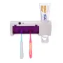 Диспенсер для зубної пасти та щіток Multi-function Toothbrush sterilizer JX008