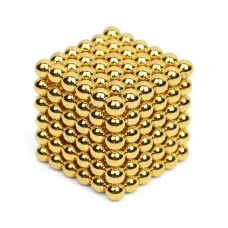 Головоломка Нео куб Neo Cube 5 мм золото