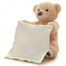 Ведмідь який грає в хованки Peekaboo Bear Brown 30 см