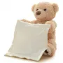 Ведмідь який грає в хованки Peekaboo Bear Brown 30 см