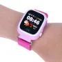 Дитячий наручний годинник Smart Q80 SIM/GPS (Рожевий)