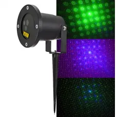 Лазерна установка вулична RD-8001 (3 кольори) (12 рис) крапка XL-719 RGB