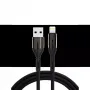 Кабель USB-Lightning (Apple) S92 Konfulon 1м 2.4А LED індикація