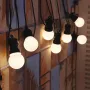 Гірлянда лампочки вулична матова теплий колір 5 метрів 10 ламп SF-10 Біла