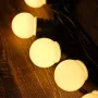 Гірлянда лампочки вулична матова теплий колір 5 метрів 10 ламп SF-10 Біла