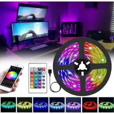 Стрічка LED RGB USB APP (адаптер, пульт) SF-20