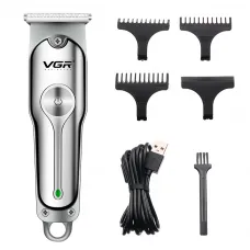 Машинка для стрижки волосся тример з USB зарядкою VGR V-071