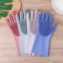 Рукавички для миття посуду Gloves for washing dishes (W-49)