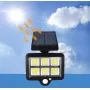 Прожектор LED настінний YT-140 сенсорний вуличний з сонячною панеллю та пультом