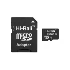 Карта пам'яті micro SDHC 256GB HI-RALI (class10) (UHS-3) (з адаптером)